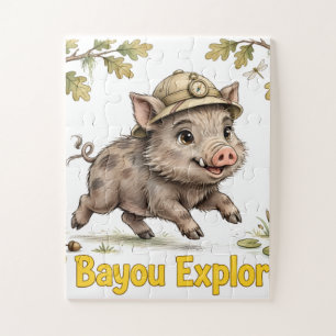 Lil' Bayou Explorers Eber 30-Teile-Kinderpuzzle