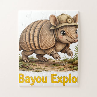 Lil' Bayou Explorers Gürteltier 30-Teile-Kinderpuz