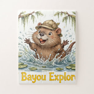 Lil' Bayou Explorers Ragondin Puzzle 30 pièces pou