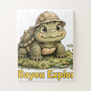 Lil' Bayou Explorers Schildkröte 30-Teile Kinderpu