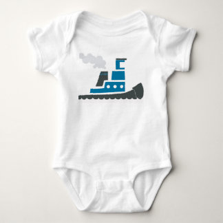 Lil blaues Schlepper-Baby einteilig Baby Strampler
