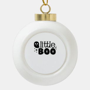 Lil Boo Halloween 2025 Keramik Kugel-Ornament