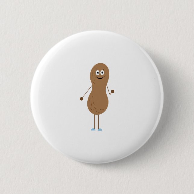 Lil Boy Erdnuss Button (Vorderseite)