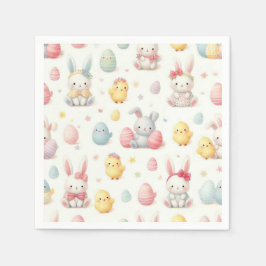 Lil Chicks & Bunny's Serviette