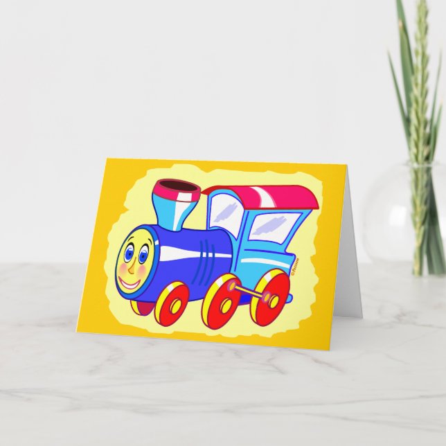 Lil Choo Choo Karte (Vorderseite)
