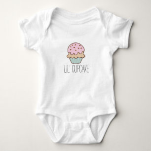 "Lil' Cupcake" niedliches Baby #2 Strampler