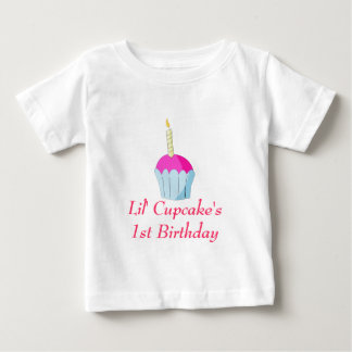 Lil Cupcake's1st Geburtstag Baby T-shirt