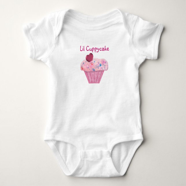 Lil Cuppycake Pink Cupcake Shirt (Vorderseite)