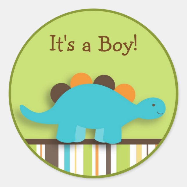 Lil Dino Dinosaur Stickers Umschlag Aufklebers (Vorderseite)