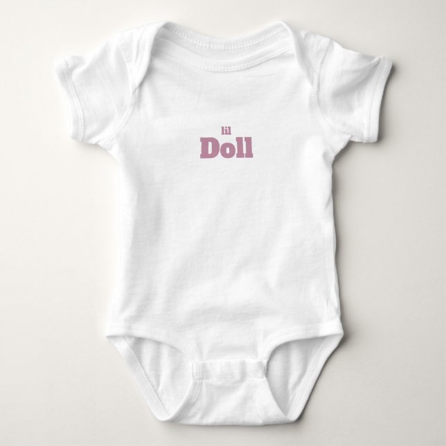 Lil doll T - Shirt Baby Bodysuit (Vorderseite)