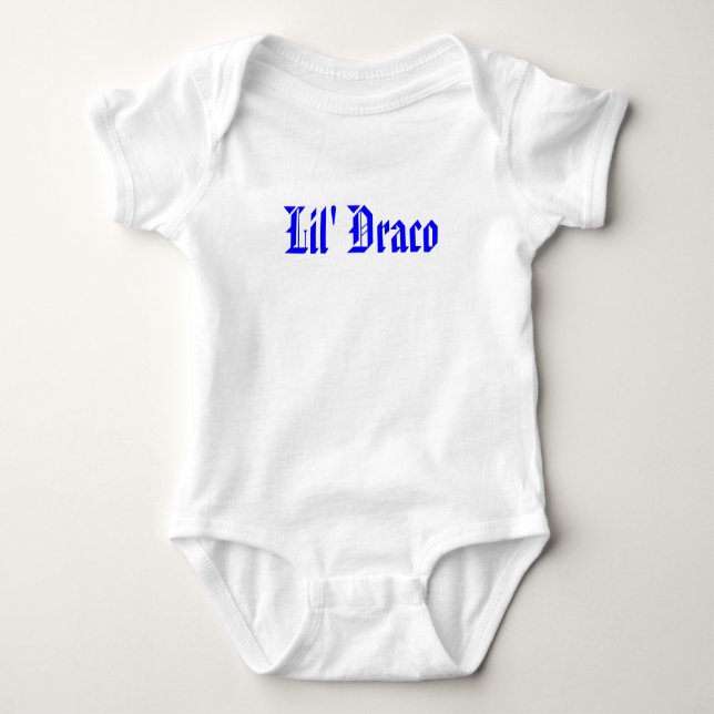 Lil Draco Baby Strampler (Vorderseite)