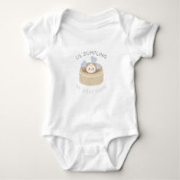 Lil Dumpling ist mein Wrap Name Boy Baby Bodysuit
