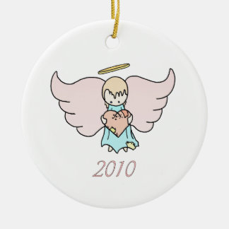 Lil Engel 2010 Keramik Ornament