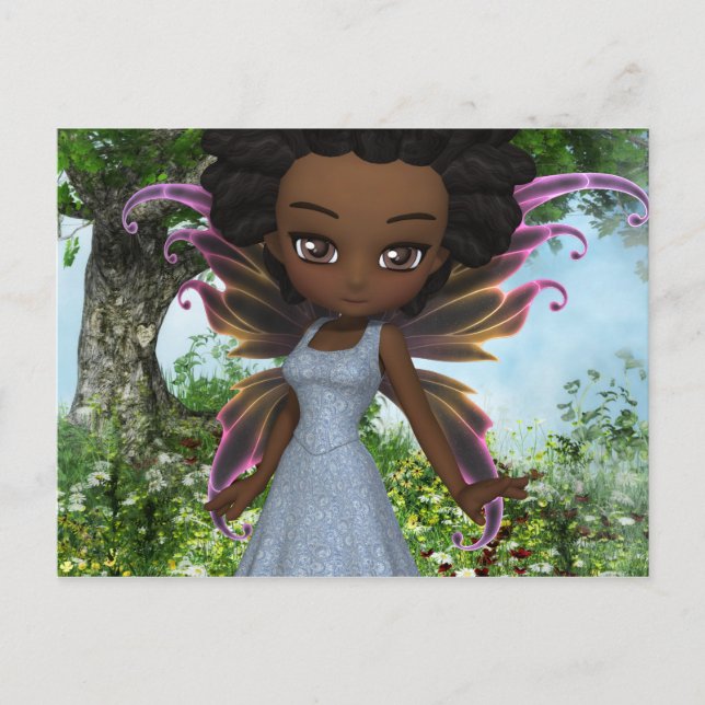 Lil Fairy Princess Postkarte (Vorderseite)
