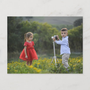 Lil Fotograf Postkarte