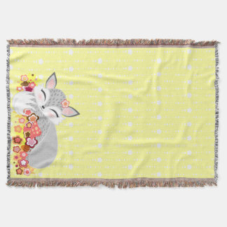 Lil Foxie CUB - niedliche BabyFoxthrow-Decke Decke