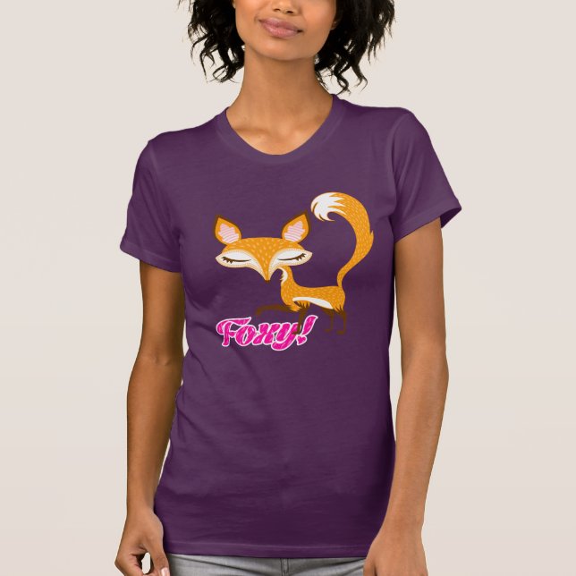 Lil Foxie - niedliche "Foxy!" T-Shirt (Vorderseite)