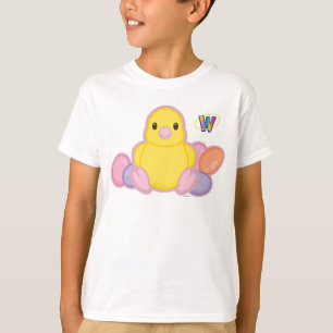 Lil Frühlings-Küken-Muster T-Shirt