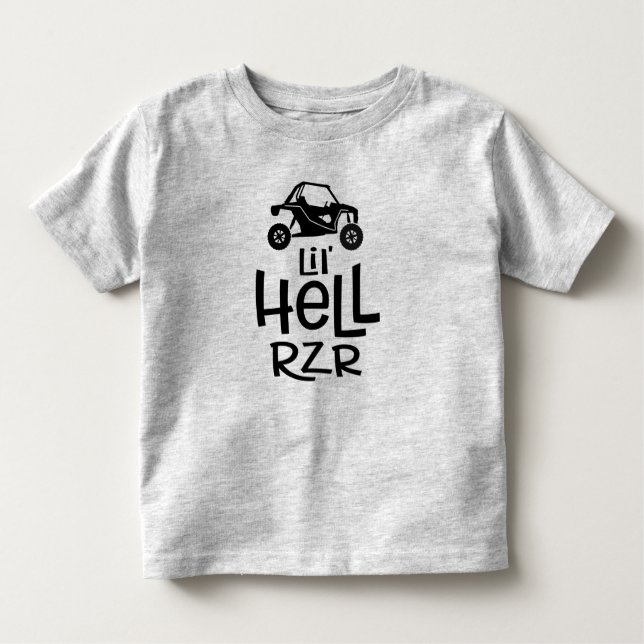 Lil' Hell RZR Raiser Badass SxS Kleinkind T - Shir Kleinkind T-shirt (Vorderseite)