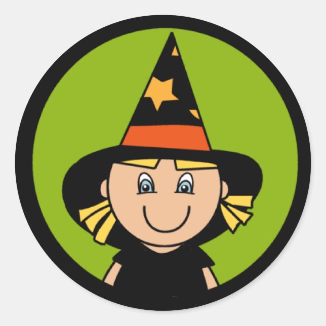 Lil' Hexch Runder Aufkleber (Vorderseite)