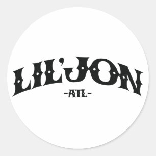 Lil Jon "ATL " Runder Aufkleber