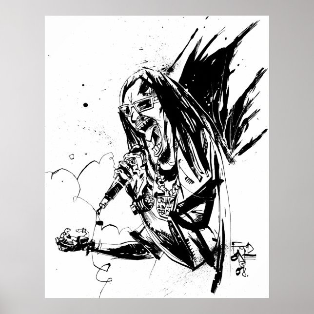 Lil Jon "Collaboration by Jim Mahfood and Lil Jon" Poster (Vorne)