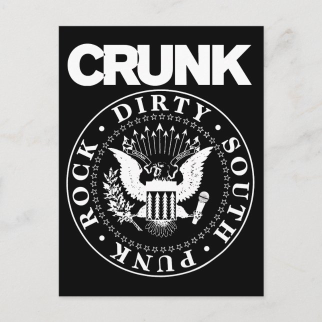Lil Jon "Crunk Siegel" Postkarte (Vorderseite)