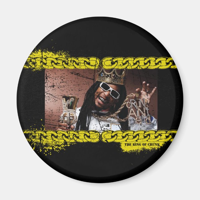 Lil Jon "King of Crunk" Magnet (Vorne)