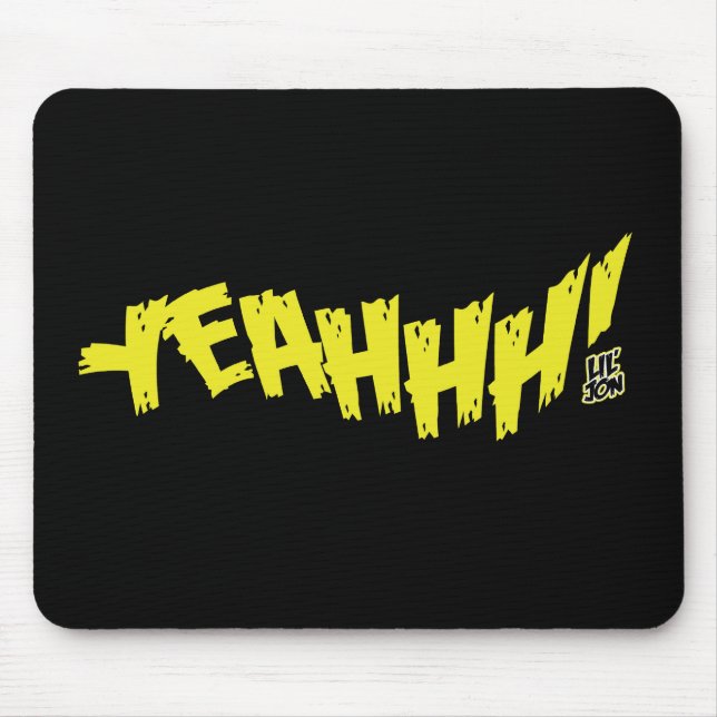Lil Jon "Yeeeah!" Gelb Mousepad (Vorne)