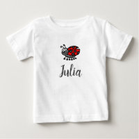 Lil' Ladybug "Ihr Kind hier" personalisiert