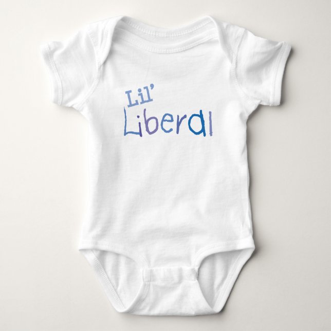 Lil Liberaler Baby Strampler (Vorderseite)