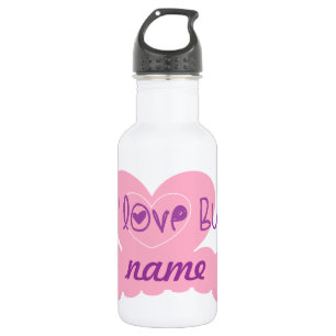 Lil Liebewanze: fertigen Sie w/name besonders an Trinkflasche
