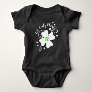 Lil' Lucky Charm Vierblattklee Baby Strampler