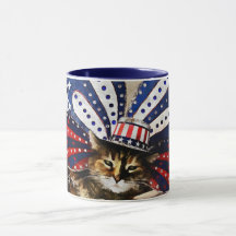 Lil Luv's Patriotic Coffee Tasse