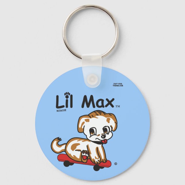 Lil Max Button Keychain Schlüsselanhänger (Vorderseite)