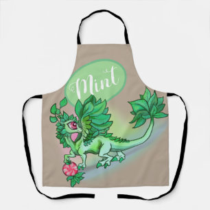 lil' Mint Herb Garden Dragon Schürze