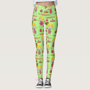 Lil Miss Baker (blassgrün) Leggings