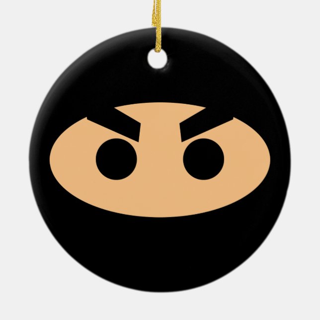 Lil Ninja Keramik Ornament (Hinten)