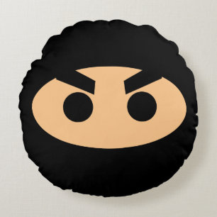 Lil Ninja Rundes Kissen