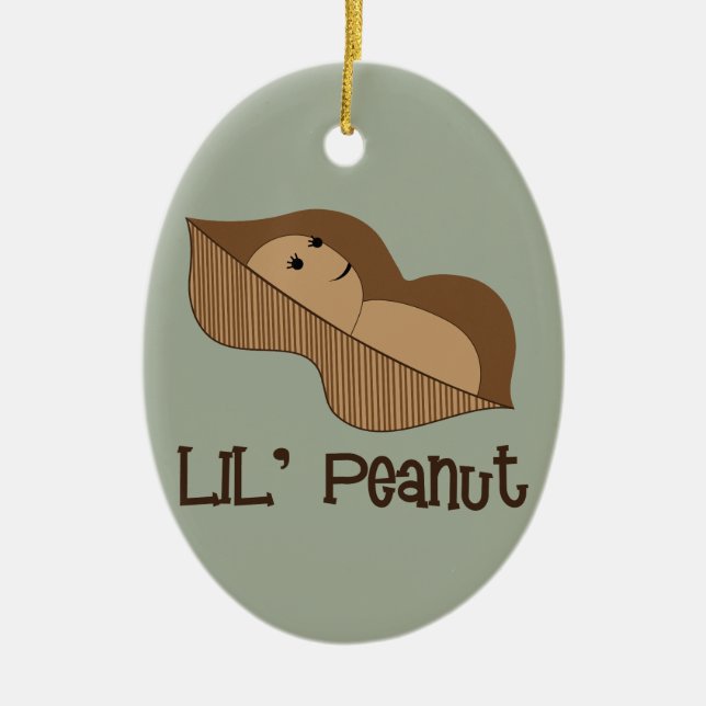 Lil Peanut Keramik Ornament (Vorne)