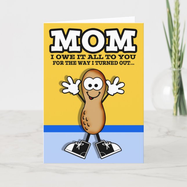 Lil Peanut Mothers Day Card Karte (Vorderseite)