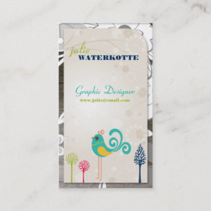 Lil Piepmatz-Grafikdesign-Visitenkarten Visitenkarte