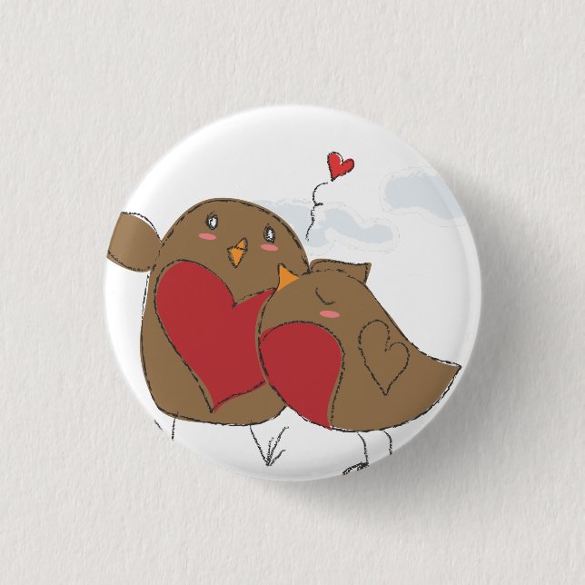 Lil Piepmatz Smooch Button (Vorderseite)