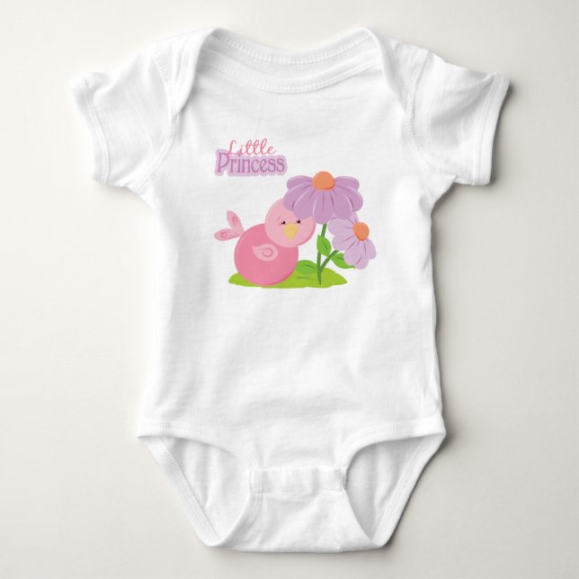 LIL Princess Baby Bodysuit Strampler (Vorderseite)