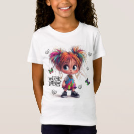 Lil Quirky Girl Buttercup Kinder T - Shirt