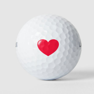 Lil Red Heart Golfball