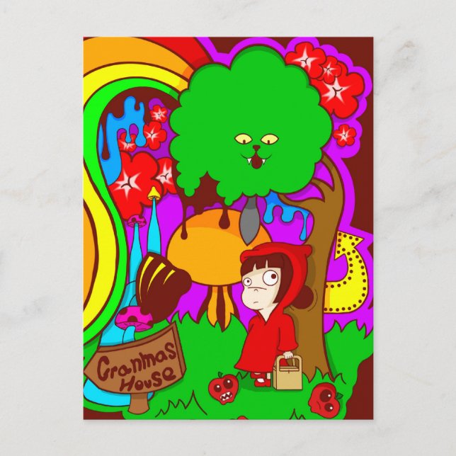 Lil Red Postkarte (Vorderseite)