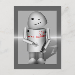 (Lil' Robo-x9) Liebe Postkarte