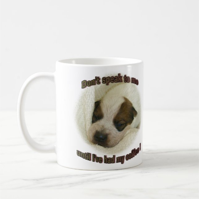 Lil Rot nach meinem Kaffee Kaffeetasse (Links)