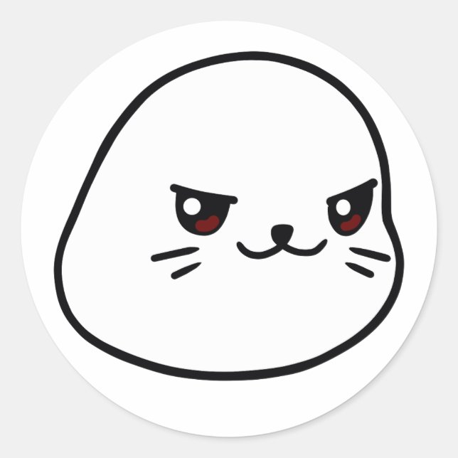 Lil Sappys CUTE MAIS DANGEREUX Sticker (Devant)